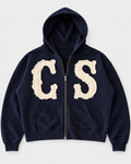 CS LOGO ZIP UP - NAVY