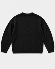 LOGO KNITTED SWEAT