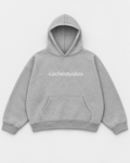 CS LOGO HOOD - GREY