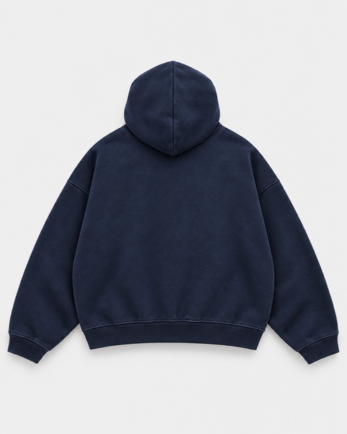CS LOGO HOOD - NAVY